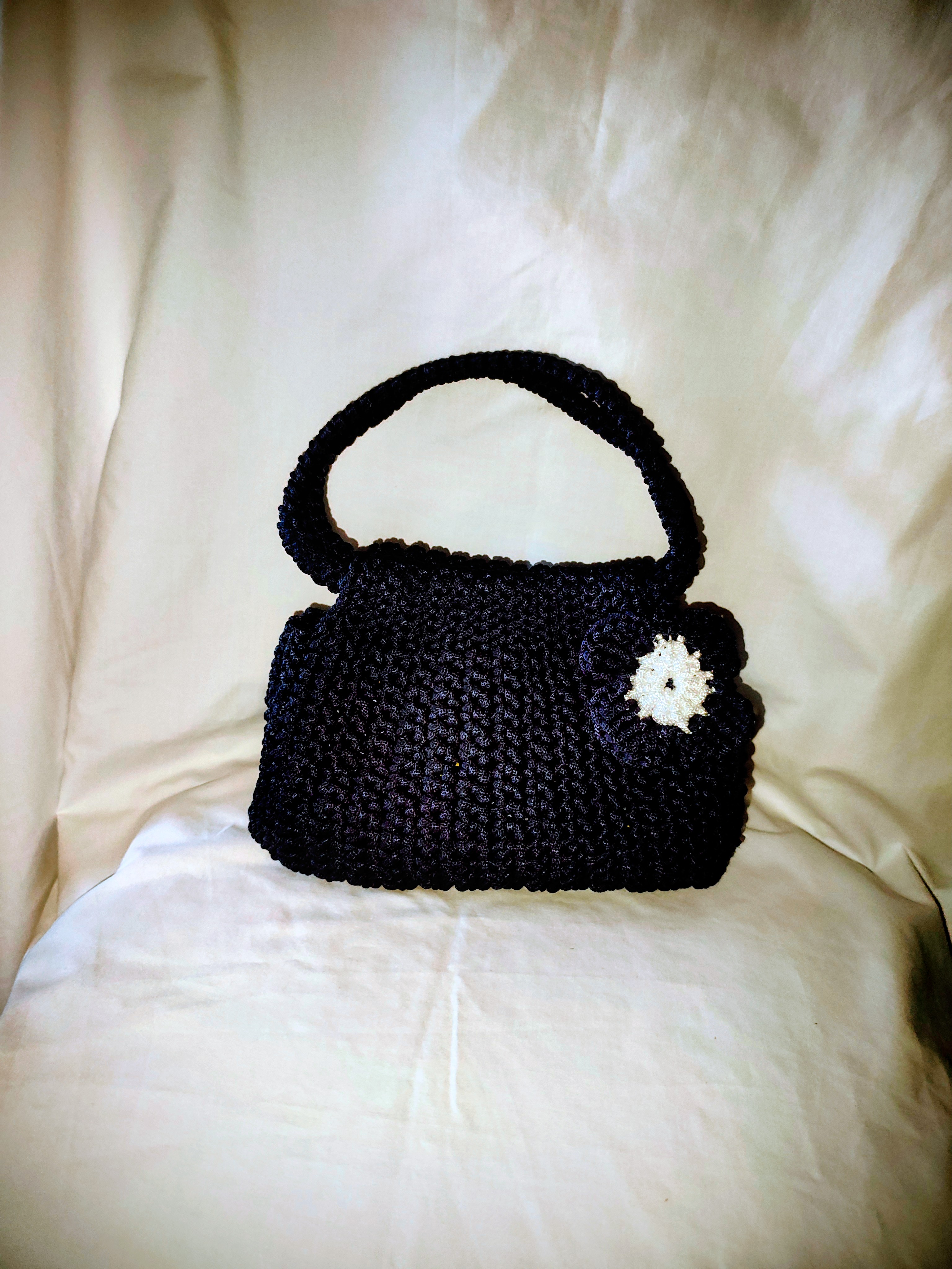 Bolso de Crochet de Mano 